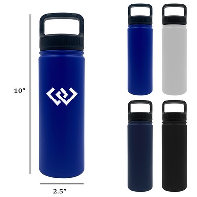 Dawn 20 oz. Vacuum Stainless Steel Water Bottle